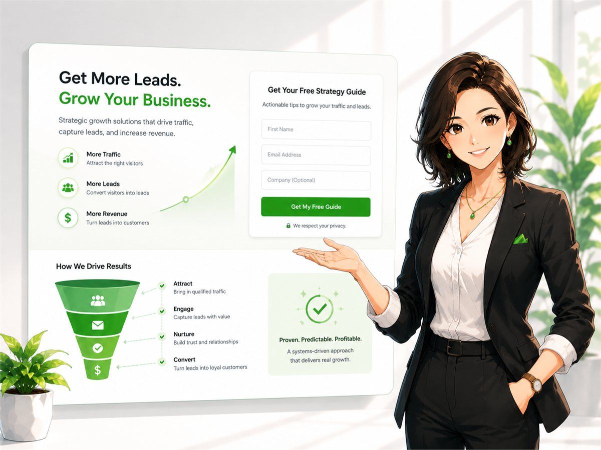 Lead generation website checklist preview